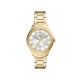 Fossil ES5395 ženski sat Gilmore Gold Tone Sunray Dial Roman Numerals 38mm