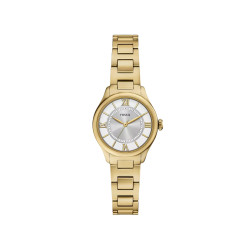 Fossil ES5421 ženski sat Gilmore Mini Gold Tone Satin Sunray Dial 28mm
