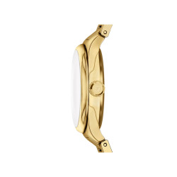 Fossil ES5421 ženski sat Gilmore Mini Gold Tone Satin Sunray Dial 28mm