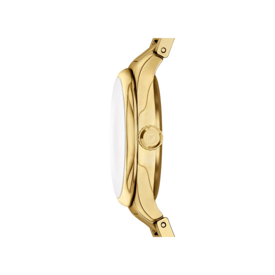 Fossil ES5421 ženski sat Gilmore Mini Gold Tone Satin Sunray Dial 28mm