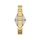 Fossil ES5421 ženski sat Gilmore Mini Gold Tone Satin Sunray Dial 28mm
