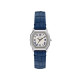 Fossil ES5425 ženski sat Harlow Octagonal kožni kaiš Navy Blue Roman Numerals Cream Dial 27mm