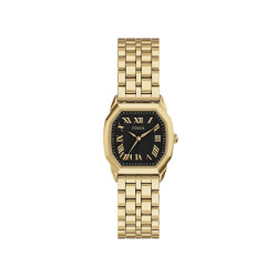 Fossil ES5433 ženski sat Harlow Octagonal Gold Tone Roman Numerals Black Dial 27mm