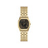 Fossil ES5433 ženski sat Harlow Octagonal Gold Tone Roman Numerals Black Dial 27mm