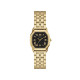 Fossil ES5433 ženski sat Harlow Octagonal Gold Tone Roman Numerals Black Dial 27mm