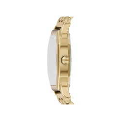 Fossil ES5433 ženski sat Harlow Octagonal Gold Tone Roman Numerals Black Dial 27mm