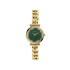 Fossil ES5441 ženski sat Carlie Mini Gold Tone D-Link Deep Green Faceted Mineral Glass Dial 28mm