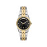 Fossil ES5458 ženski sat Scarlette Day Date Two Tone Silver Gold Black Sunray Dial 34mm