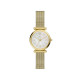 Fossil ES5462 ženski sat Carlie Mini Gold Tone Mesh Band Mother of Pearl Dial 28mm