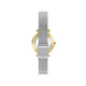 Fossil ES5463 ženski sat Carlie Mini Two Tone Silver Gold Mesh Band Mother of Pearl Dial 28mm