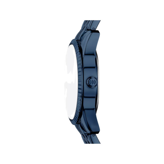Fossil ES5476 ženski sat Scarlette Navy Blue Stainless Steel Date Day Monochromatic Sunray Dial 34mm