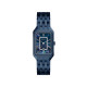 Fossil ES5479 ženski sat Raquel Navy Blue Stainless Steel pravougaoni Monochromatic Blue Mother of Pearl Dial 26mm
