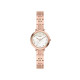 Fossil Heidi ES5502 ženski sat Mini Classic Rose Gold Tone Stainless Steel White Mother of Pearl Dial 26mm