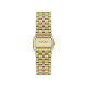 Fossil Harlow ES5511 ženski sat Octagonal Gold Tone Roman Numerals & Burgundu Sunray Dial 27mm Timeless Elegance NOVO