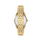 Fossil Scarlette ES5514 ženski sat Day Date Gold Tone Burgundu Sunray Dial 34mm Timeless Elegance NOVO