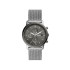 Fossil FS5944 muški sat Minimalist Monochromatic All Graphite Gray Mesh Band