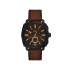 Fossil FS6101 muški sat Machine Chronograph kožni kaiš Brown Dark Mocha Dial 44mm