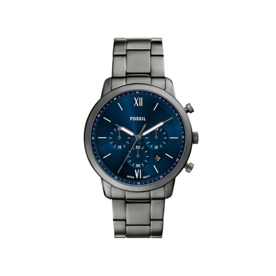 Fossil FS6111 muški sat Neutra Chronograph Gun Metal Navy Blue Dial 44mm