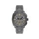 Fossil FS6160 muški sat Machine Chronograph Gunmetal Stainless Steel Gold Detail Gray Dial 44mm