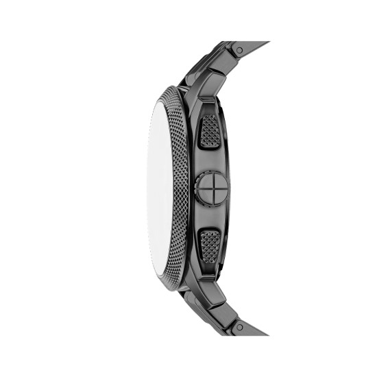 Fossil FS6160 muški sat Machine Chronograph Gunmetal Stainless Steel Gold Detail Gray Dial 44mm