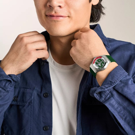 Fossil LE1236 unisex sat World Flags Big Tic Mexico Analogno-Digitalni Futuristic Limited Edition 40mm