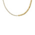 Fossil JA7302710 ogrlica Sutton Love Tennis Heart Link Gold Tone Stainless Steel