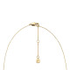 Fossil JA7302710 ogrlica Sutton Love Tennis Heart Link Gold Tone Stainless Steel