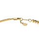 Fossil JA7303710 narukvica Sutton Love Tennis Heart Link Gold Tone Stainless Steel