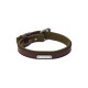 Fossil JA7315998 muška narukvica Everett Color Pop Green And Brown Leather Strap 