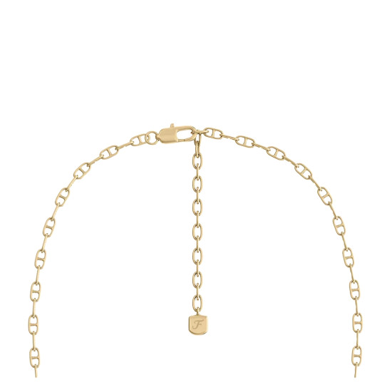 Fossil JA7321710 ogrlica Heritage Pearl D-Link dvoredna Gold Tone