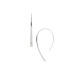 Fossil JF01702040 minđuše Ellis Iconic Stainless Steel Bevel Minimalist Style 5cm
