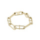 Fossil JF04234710 narukvica Heritage D-Link Gold Tone Stainless Steel