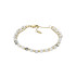 Fossil JF04443710 narukvica dvoredna All Stacked Up Howlite Beaded Gold Tone Stainless Steel