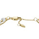 Fossil JF04443710 narukvica dvoredna All Stacked Up Howlite Beaded Gold Tone Stainless Steel