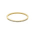 Fossil JF04862710 narukvica čvrsta Ellis Pavé Glitz Bangle Gold Tone Stainless Steel