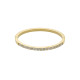 Fossil JF04862710 narukvica čvrsta Ellis Pavé Glitz Bangle Gold Tone Stainless Steel