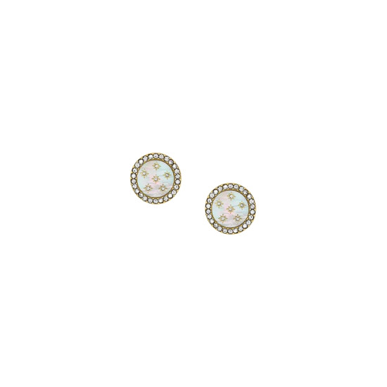 Fossil JF04868710 mindjuše Merrit Northlight Collection Gold Tone Stainless Steel 10mm