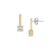 Fossil JF04897710 mindjuše Ellis Shaky Glitz Gold Tone Stainless Steel 17mm