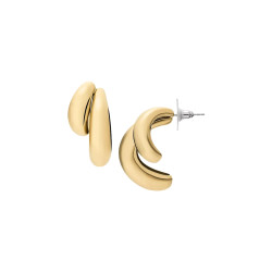 Fossil JF04898710 mindjuše Domed Collection Gold Tone Stainless Steel 20mm