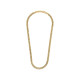 Fossil JF04900710 ogrlica Arden Gold Tone Stainless Steel 