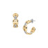 Fossil JF04930998 mindjuše alke Heritage D-Link Glitz Two Tone Stainless Steel 21mm