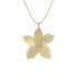 Fossil Sutton JF04968710 ogrlica  The Flower Collection   Gold Tone Stainless Steel     • duža ogrlica •