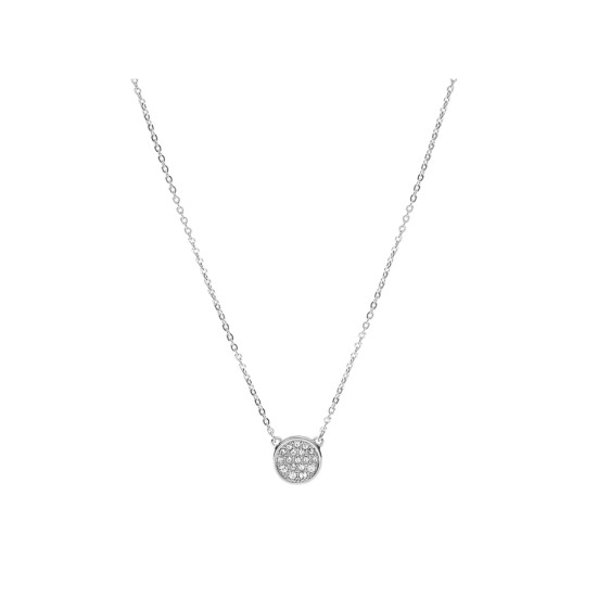 Fossil JOF00328040 ogrlica Minimalist Silver Stainless Steel