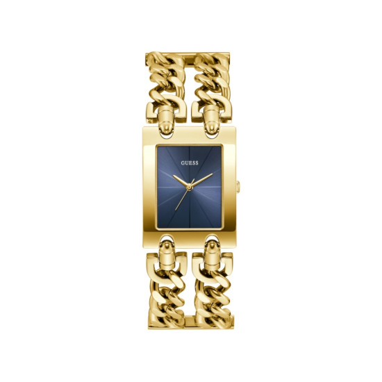GUESS GW0740L3 ženski sat Mod Heavy Metal pravougaono kućište Deep Blue Dial 28mm