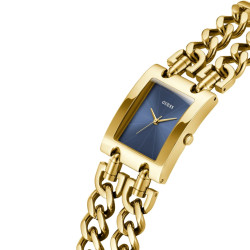 GUESS GW0740L3 ženski sat Mod Heavy Metal pravougaono kućište Deep Blue Dial 28mm
