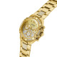 GUESS GW0950L2 ženski sat HARLOW Multi-Function Gold Tone Stainless Steel Sparkle Duo Glow Dial 38mm
