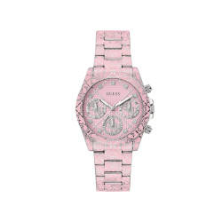 GUESS GW0986L1 ženski sat Gemma Multifunction Pink Quattro 'G' Logo Details 38mm