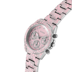 GUESS GW0986L1 ženski sat Gemma Multifunction Pink Quattro 'G' Logo Details 38mm