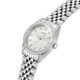 GUESS GW1099L1 ženski sat Jada Mother of Pearl Everyday Chic Cirkon Silver Tone 34mm