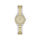 GUESS GW1100L3 ženski sat Mini LunaTwo Tone Gold Cirkon White Lace Dial 30mm Glam Effect